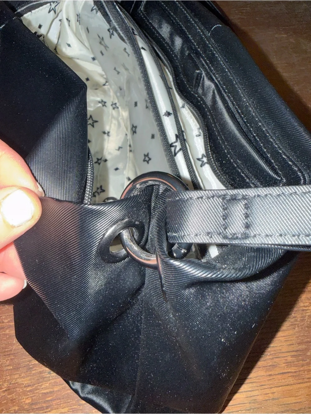 EEUC Lug Half Plunge Satin Luxe VL Bag in Black - Iike new condition